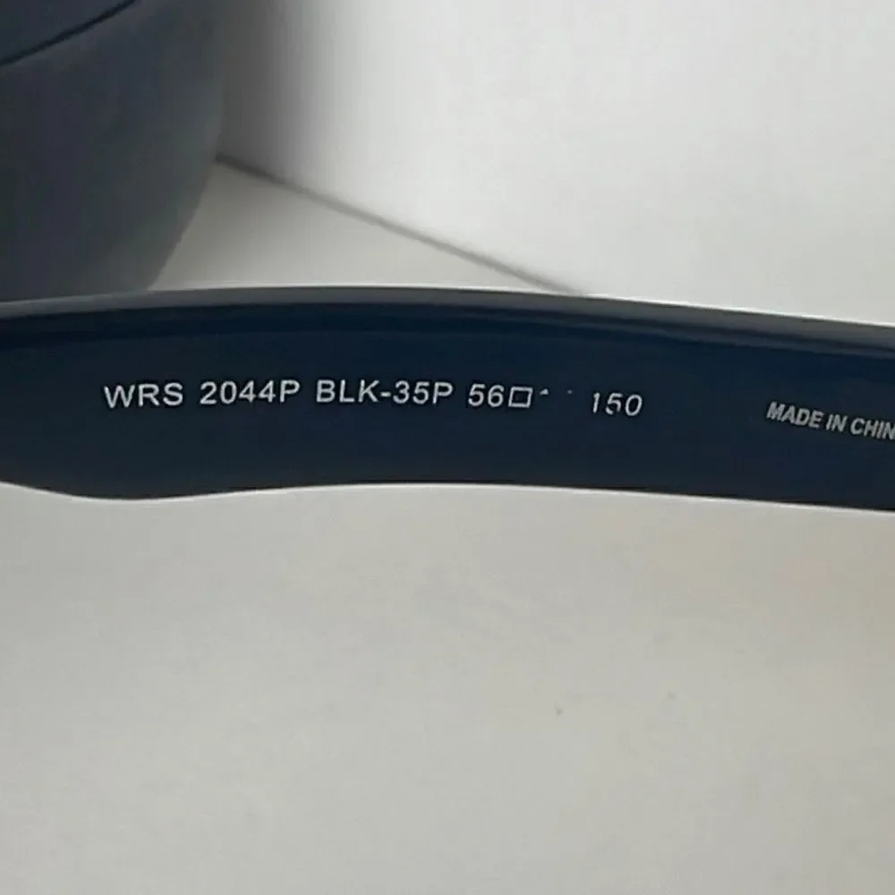 William Rast Black Polarized Sunglasses WRS 2044P BLK-35P